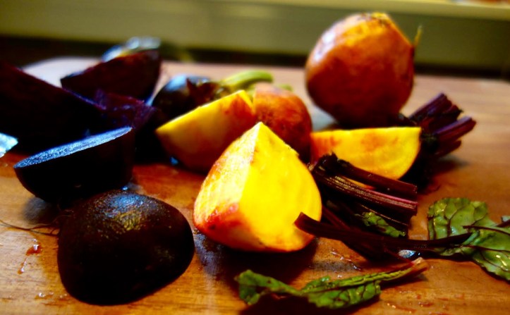 Red and Golden Beets