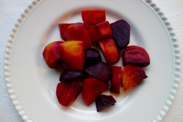 Roasted Brilliant Beets