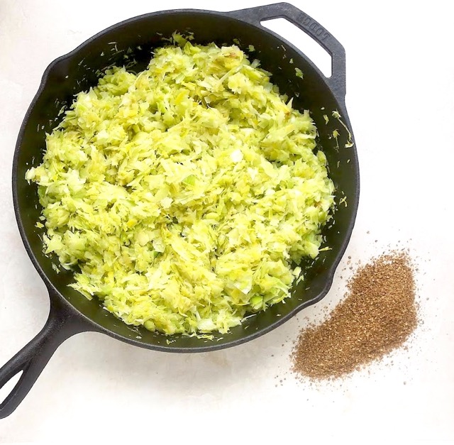 Cooked Leeks and Cumin