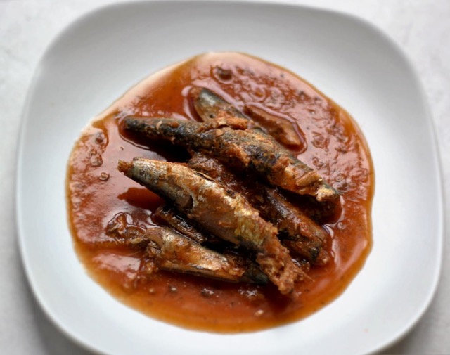 Sardines in Marinara
