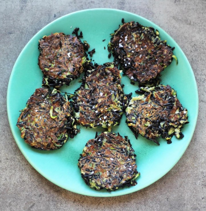Black Rice Quinoa Latke