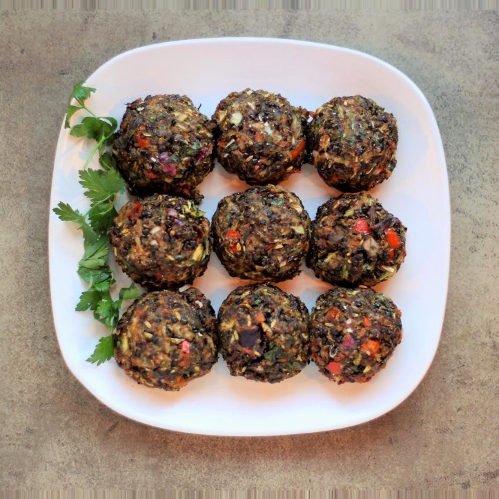 Meatless Meatballs in text