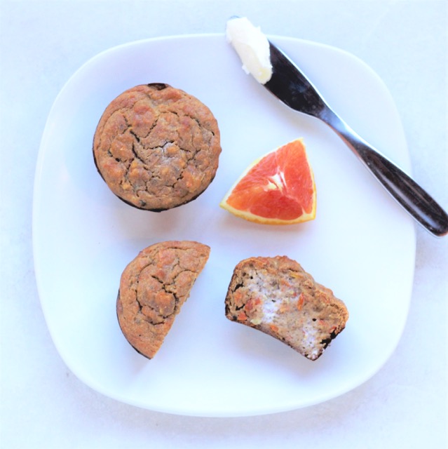 Orange Spice Muffins Plated