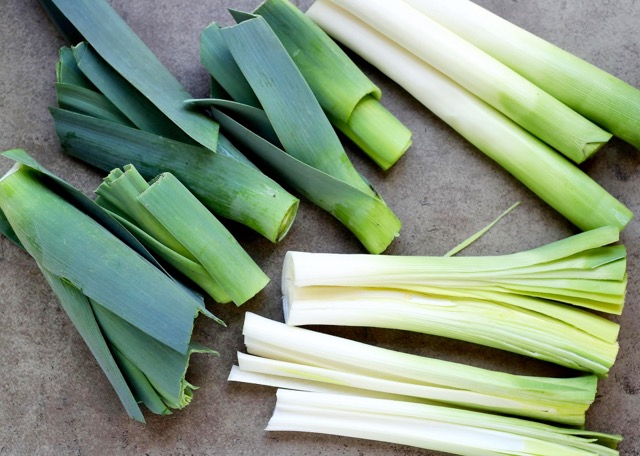 Leek Soup_ Leeks rinsed