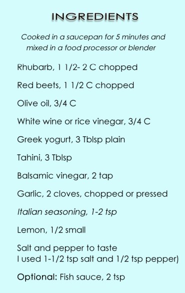 RhubardBeetSauce