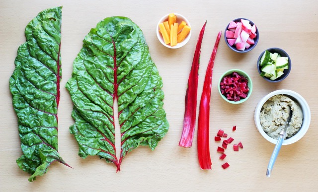 5734 swiss chard ready for assembly, lightened version